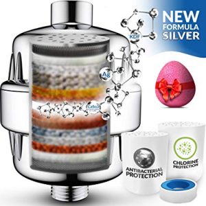 15 Stages Shower Water Filter with Silver layer