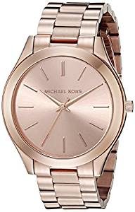 Michael Kors Women's Runway Rose Gold-Tone Watch MK3197