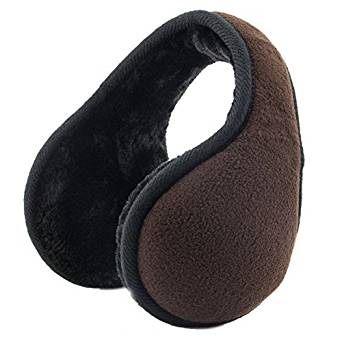 Ear Warmers Winter Foldable Fleece Warm Outdoor Earmuffs Unisex Adjustable Ear Muffs for Men Women