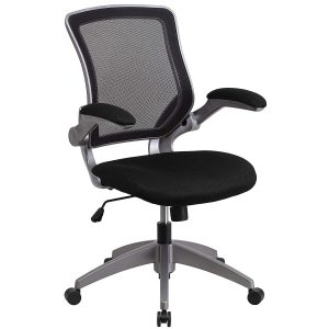 Flash Furniture Mid-Back Black Mesh Swivel Task Chair