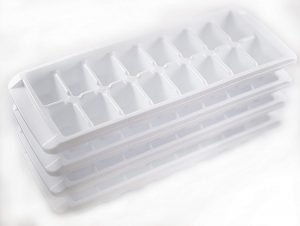 Kitch Easy Release White Ice Cube Tray