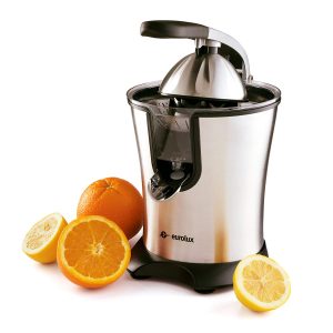 Eurolux Electric Orange Juicer Squeezer Stainless Steel 160 Watts of Power