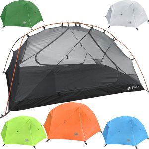 Hyke & Byke Zion 1 and 2 Person Backpacking Tents with Footprint