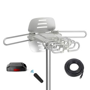 Dual TVs Streaming IR Remote Control Outdoor Antenna