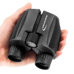 Aurosports 10x25 Folding High Powered Binoculars With Weak Light Night Vision