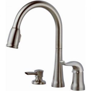 Delta Faucet Kate Single-Handle Kitchen Sink Faucet