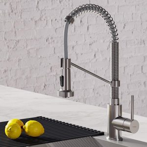 Kraus KPF-1610SS Bolden Single Handle 18-Inch Commercial Kitchen Faucet