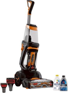 BISSELL ProHeat 2X Revolution Pet Full Size Upright Carpet Cleaner, 1548F, Orange