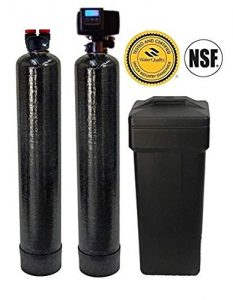 ABCwaters built Fleck 5600sxt 48,000 Water Softener with Upflow Carbon Filtration