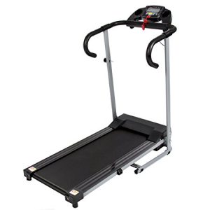 Best Choice Products Black 500W Portable Folding Electric Motorized Treadmill