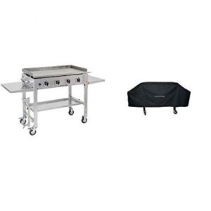 Blackstone 36 inch Stainless Steel Outdoor Flat Top Gas Grill Griddle Station