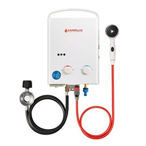 Camplux 5L 1.32 GPM Outdoor Portable Propane Tankless Water Heater