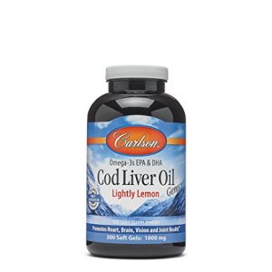 Carlson Lightly Lemon Cod Liver Oil