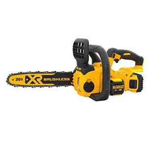 DEWALT DCCS620P1 20V Max Compact Cordless Chainsaw Kit with Brushless Motor