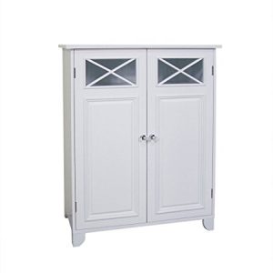 Elegant Home Fashions Dawson Collection Shelved Floor Cabinet