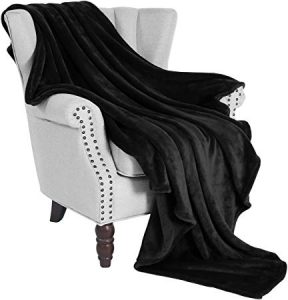 Exclusivo Mezcla Large Flannel Fleece Velvet Plush Throw Blanket