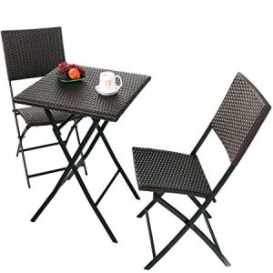 Grand Patio Parma Rattan Patio Bistro Set