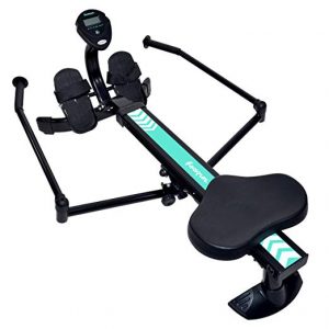 Harvil Hydraulic Rowing Machine Adjustable Resistance with Folding Arms