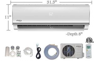 Innova 12,000 BTU Ductless Mini-Split Air Conditioner