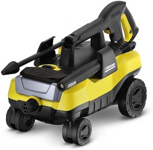 Karcher K3 Follow-Me Electric Power Pressure Washer with 4 Rolling Wheels