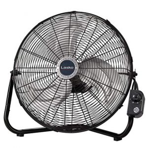 Lasko 20″ High Velocity QuickMount, Black-Easily Converts from a Floor Wall Fan