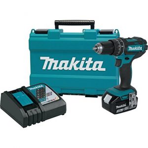 Makita XPH102 18V LXT Lithium-Ion Cordless 1/2″ Hammer Driver-Drill Kit