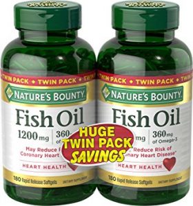 Nature’s Bounty Fish Oil 1200 mg Twin Packs