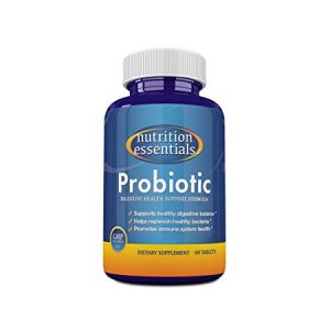 Nutrition Essentials #1 Rated Acidophilus Probiotic Digestive Health Supplement