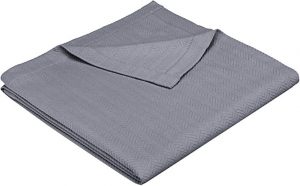 Pinzon Egyptian Cotton Herringbone Blanket