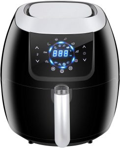 SUPER DEAL XXL Air Fryer Family Size 5.8 Qt. 8-in-1 T