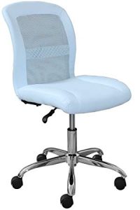 Serta Essentials Ergonomic Armless Low-Back Computer Swivel Task Chair