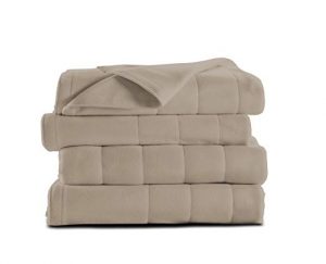 Sunbeam Electric Microplush Heated Blanket