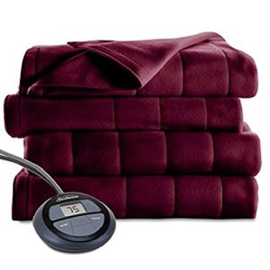 Sunbeam Microplush Heated Blanket