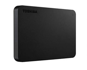 Toshiba HDTB410XK3AA Canvio Basics 1TB Portable External Hard Drive