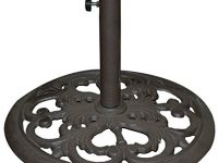 TropiShade 30-Pound Bronze Powder-Coated Cast Iron Umbrella Stand