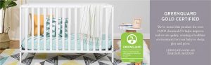 Union 3-in-1 Convertible Crib, White