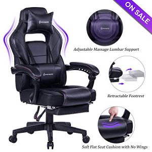 VON RACER Massage Reclining Gaming Chair