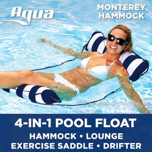 Aqua Monterey 4-in-1 Multi-Purpose Inflatable Hammock